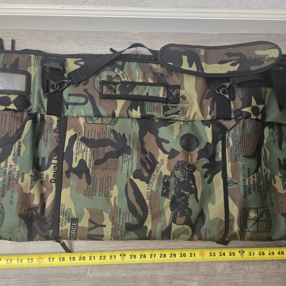 Camouflage Ski‎ Bag Snowboard Travel Skull Winter Spir